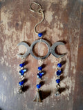 Triple Moon Goddess Wind Chime