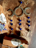 Triple Moon Goddess Wind Chime