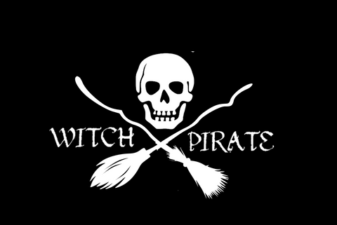 witch pirate logo