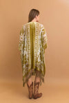 Velvet & Mesh Drape Boho Robe With Tassels - 6 Color Options