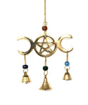 Pentacle Goddess Symbol Wind Chime