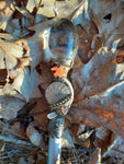Herb-Filled Handle Glass Globe Muskrat Wand