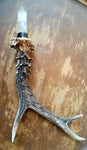 Roe Deer Antler Handle Quartz Point Wand