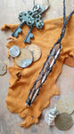 Clear Crystal Quartz Rod Necklace #1
