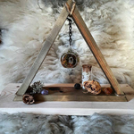 Fire Alchemical Symbol Shelf